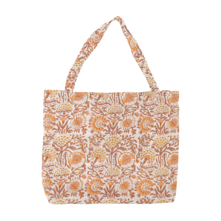 Tote bag Blockprint Multicolor À la collection MaeLou